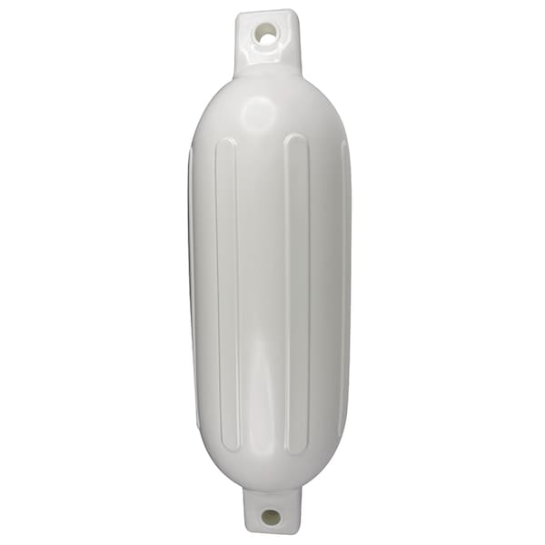Seachoice Twin Eye Fender, 6.5" X 23", White 79021 - main